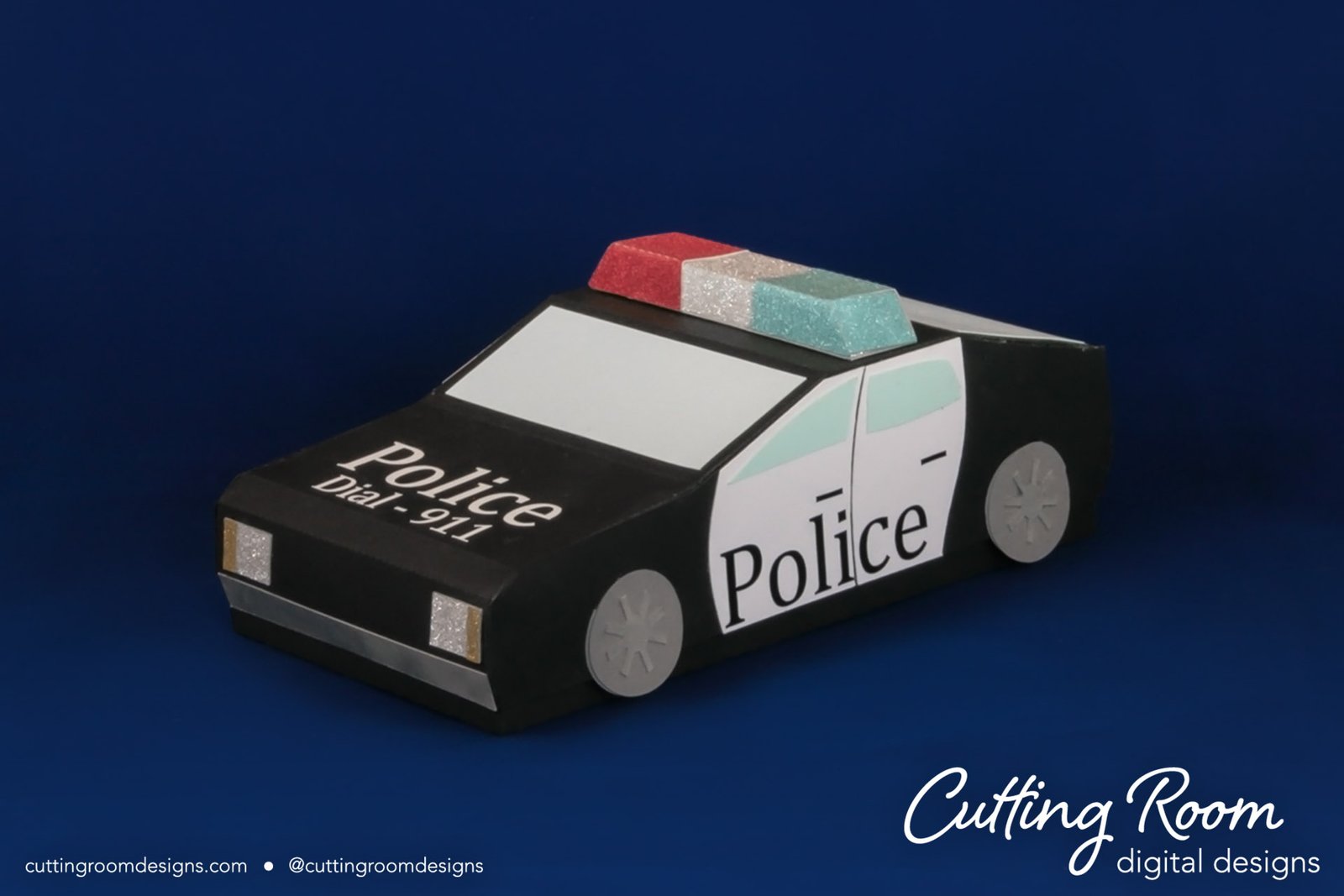Police Car Gift Box Assembly Tutorial