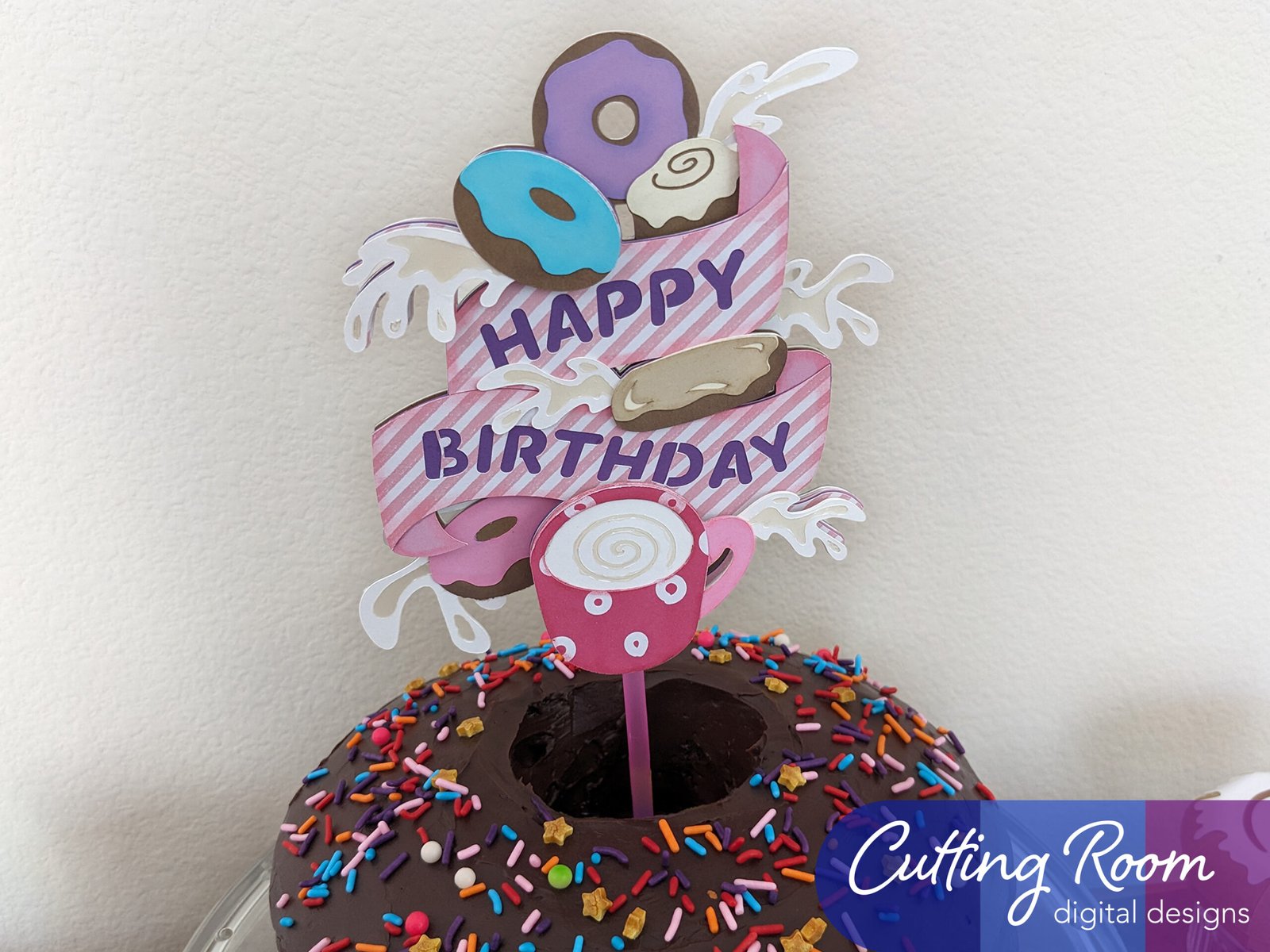 Happy Birthday! – Cake Topper Assembly