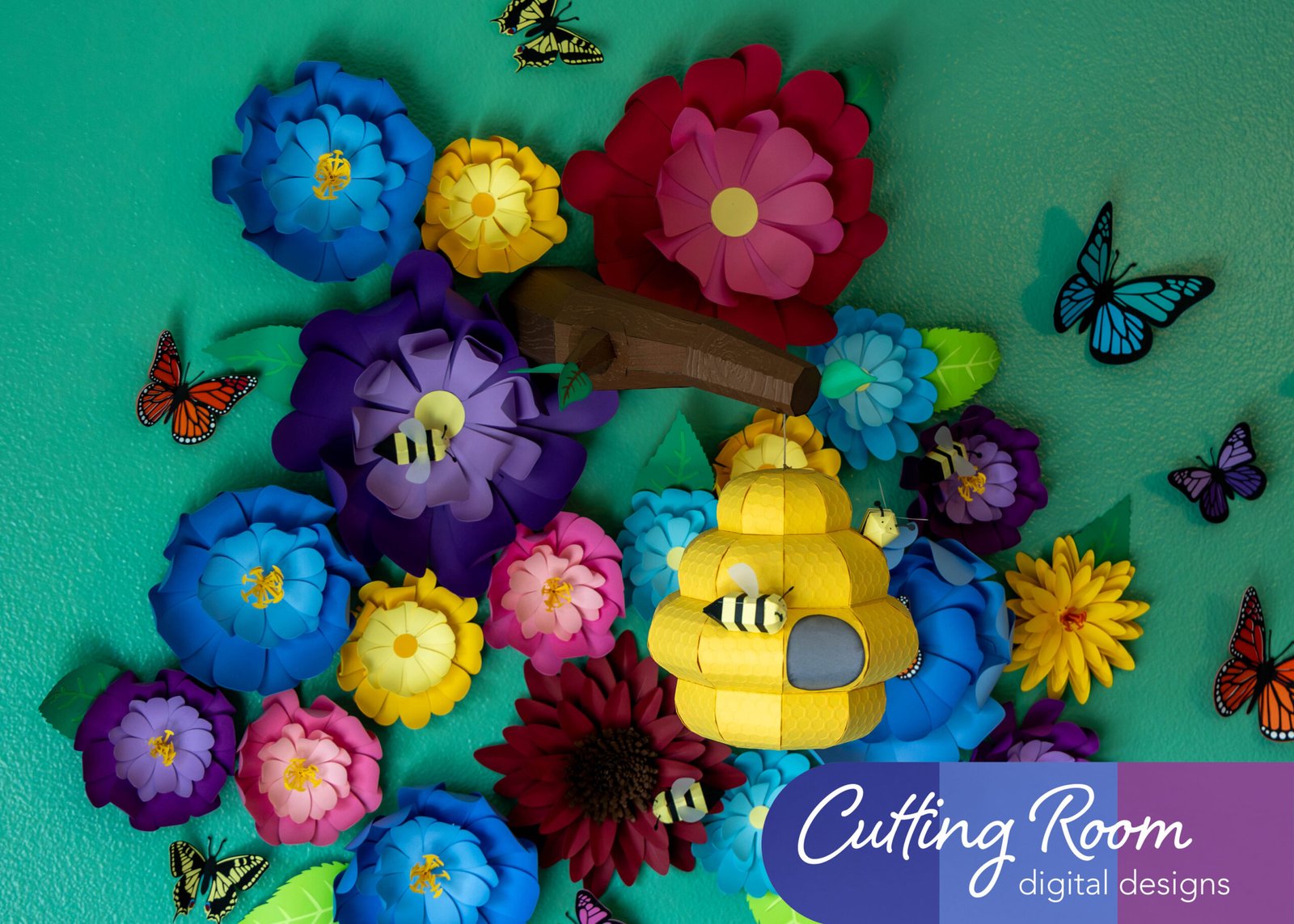 Join Us As We Make The Prettiest Wall Flower!