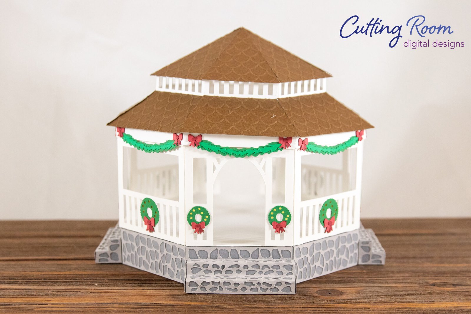 Let’s Assemble Our Christmas Village Gazebo!