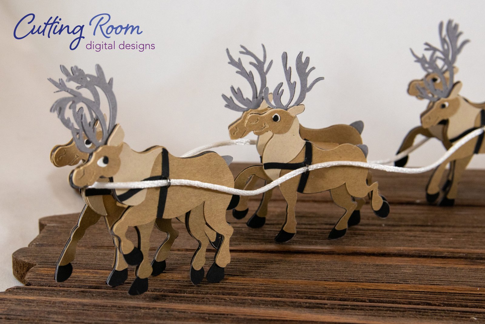 Let’s Make Santa’s Sleigh And Eight Tiny Reindeer!