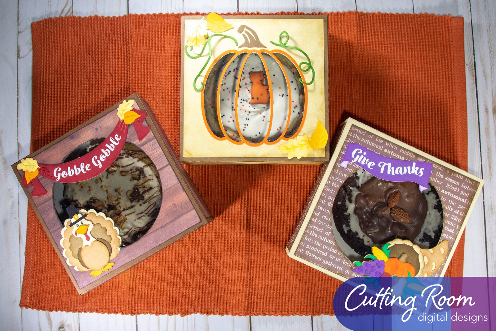 Check Out These Fall Cookie And Pie Boxes!