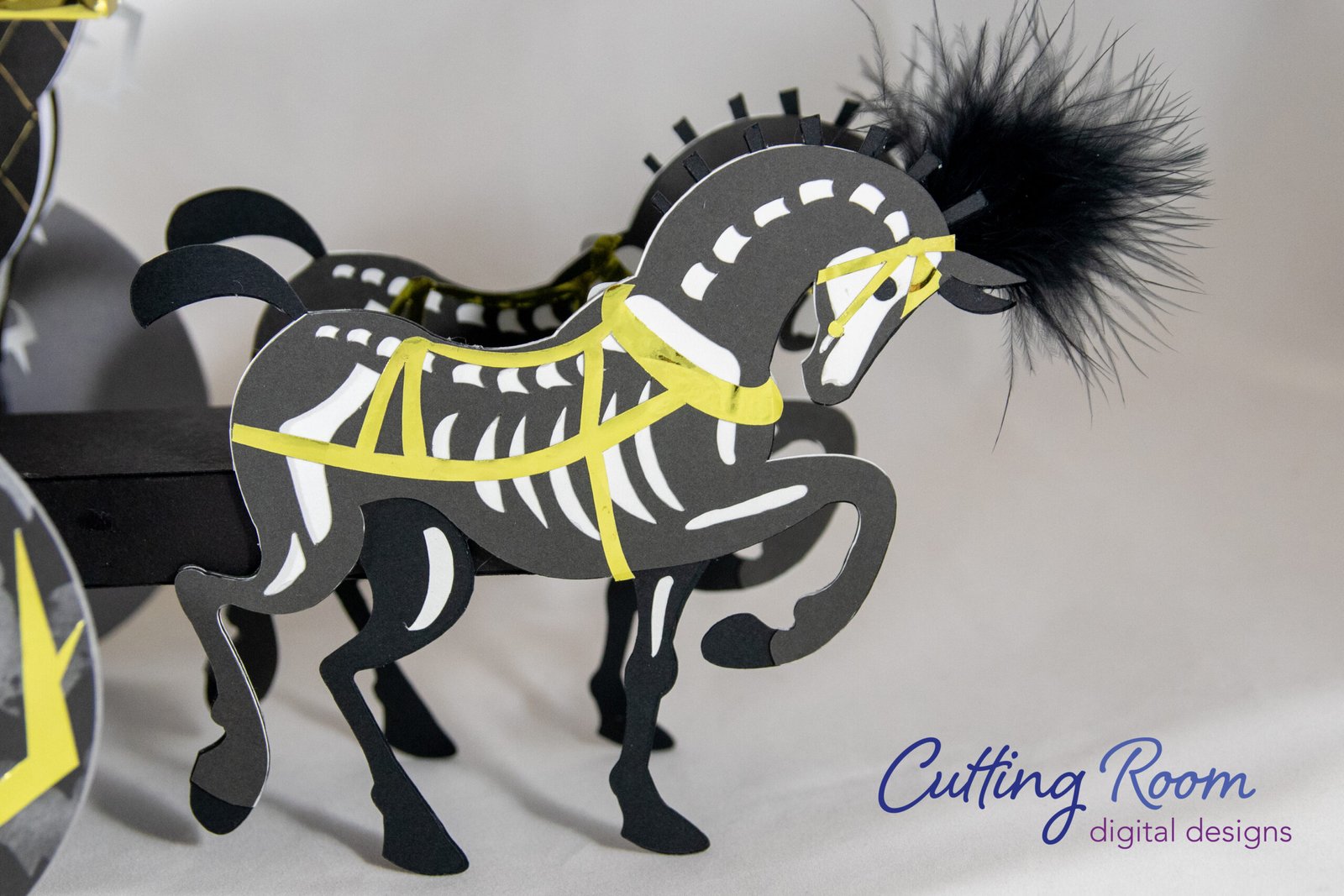 Check Out These Skeleton Horses!