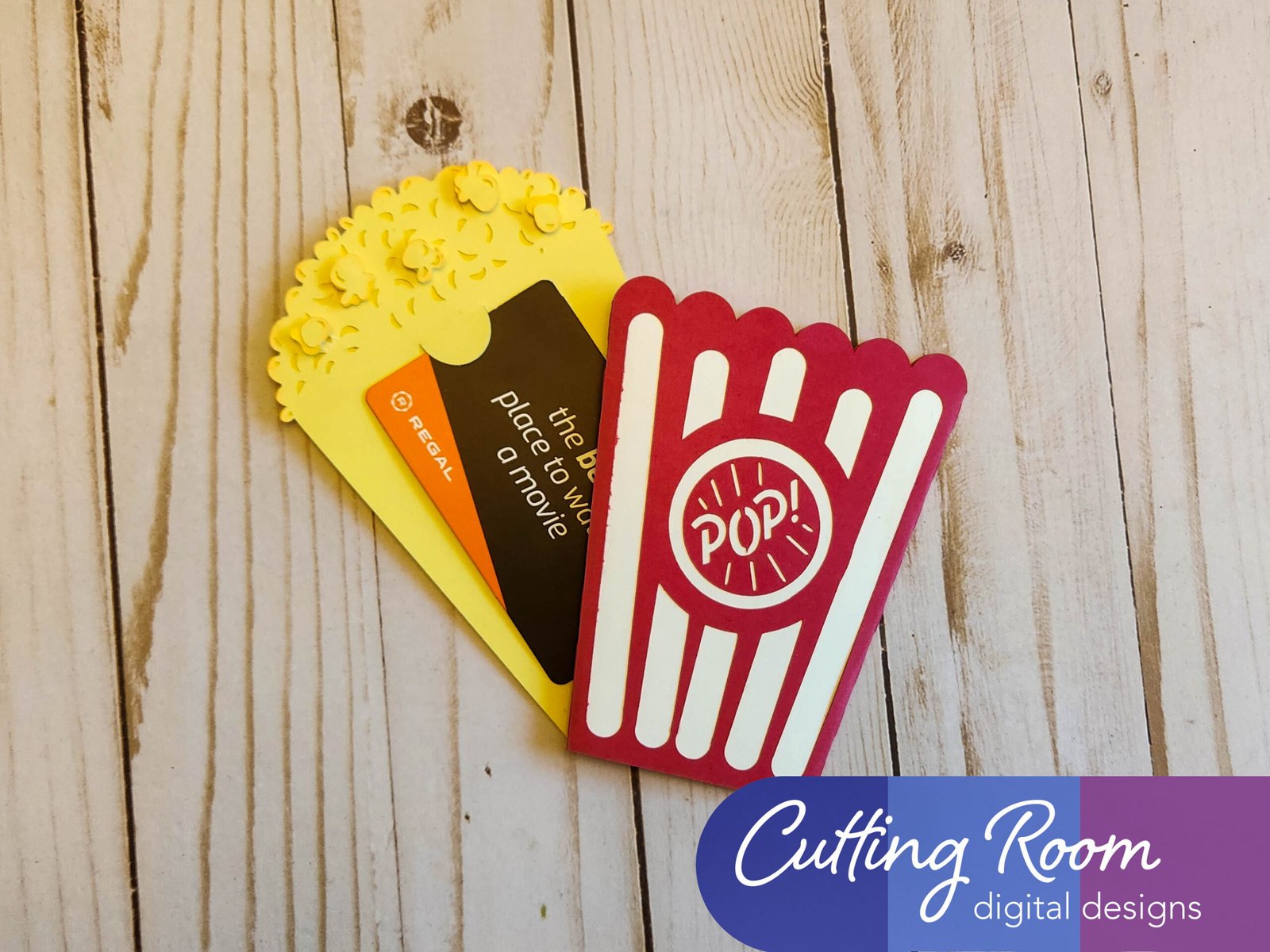 Movie Lovers Will Just POP With Excitement – Let’s Make Our Popcorn Gift Card Holder!